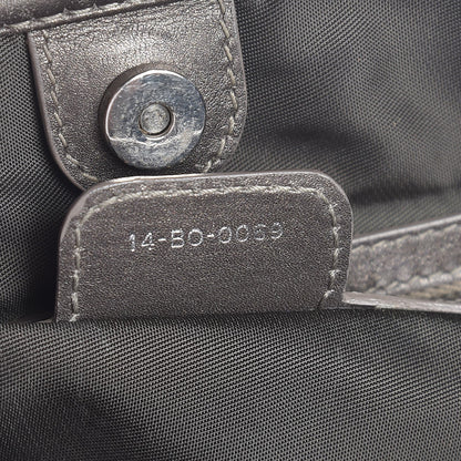 Christian Dior Coated Canvas Cannage Small Panarea Tote Grey 7 of 8