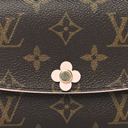 Louis Vuitton Monogram Bloom Flower Emilie Wallet 8 of 9