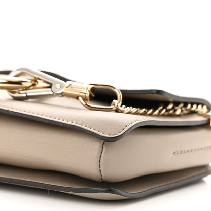Chloe Suede Calfskin Small Faye Shoulder Bag Motty Grey 9 of 10