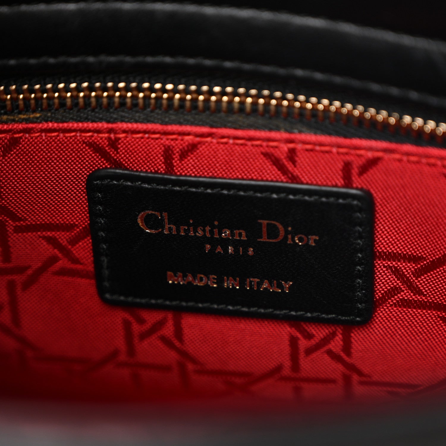 Christian Dior Lambskin Cannage Small Lucky Badges My Lady Dior Black 6 of 10