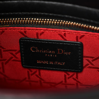 Christian Dior Lambskin Cannage Small Lucky Badges My Lady Dior Black 6 of 10