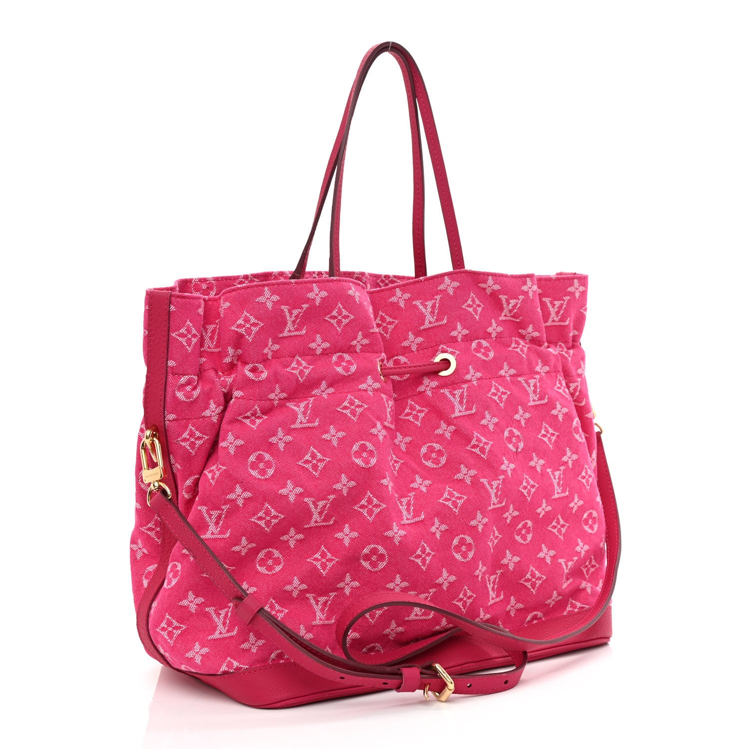 Louis Vuitton Denim Noefull MM Rose Indien 2 of 9