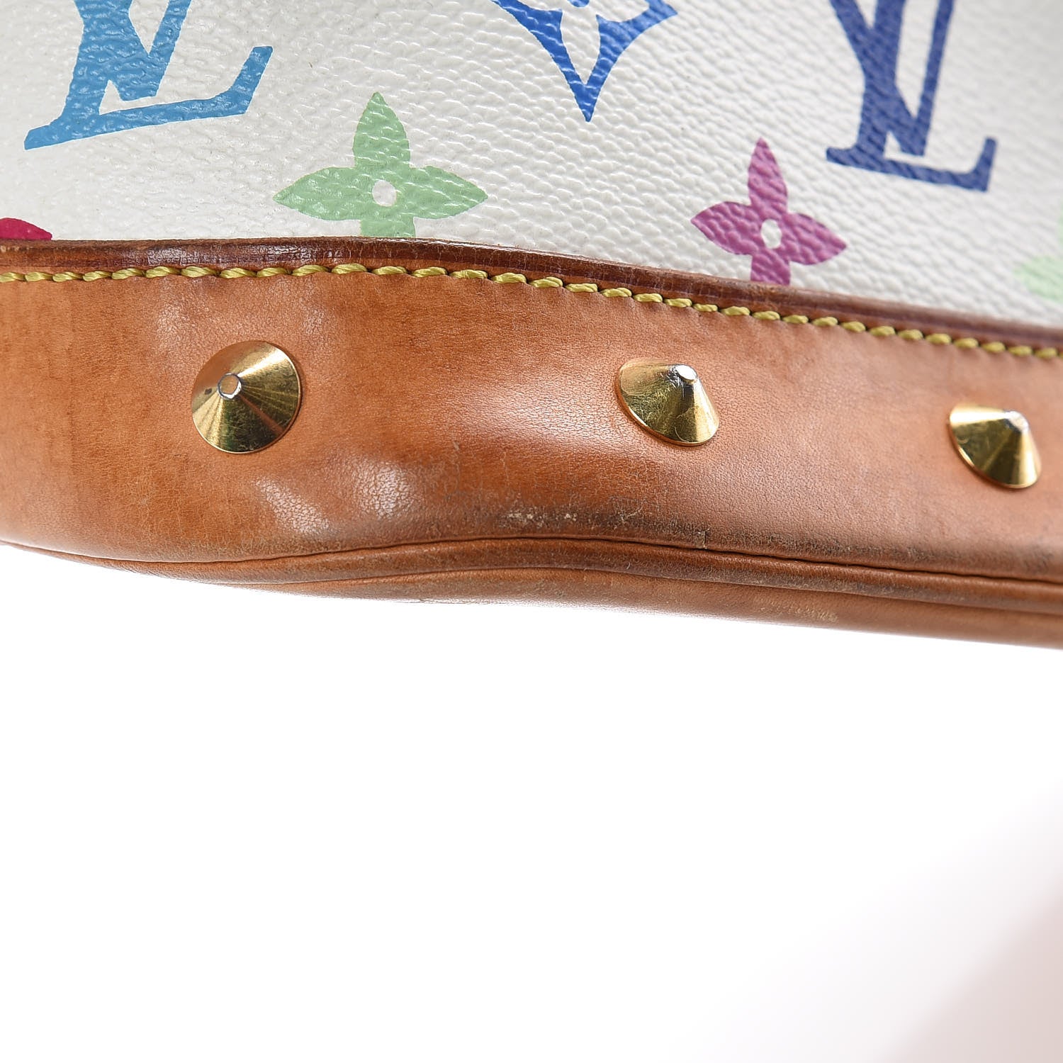 Louis Vuitton Monogram Multicolor Alma White 12 of 24