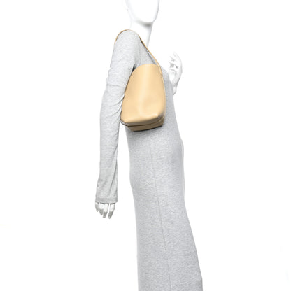 The Row Grained Calfskin Small N/S Park Tote Dark Taupe 2 of 11