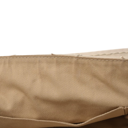 Chanel Calfskin Stitched Large Expandable Flap Bag White 10 of 19