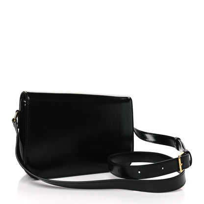 Celine Shiny Calfskin Medium Triomphe Black 3 of 9