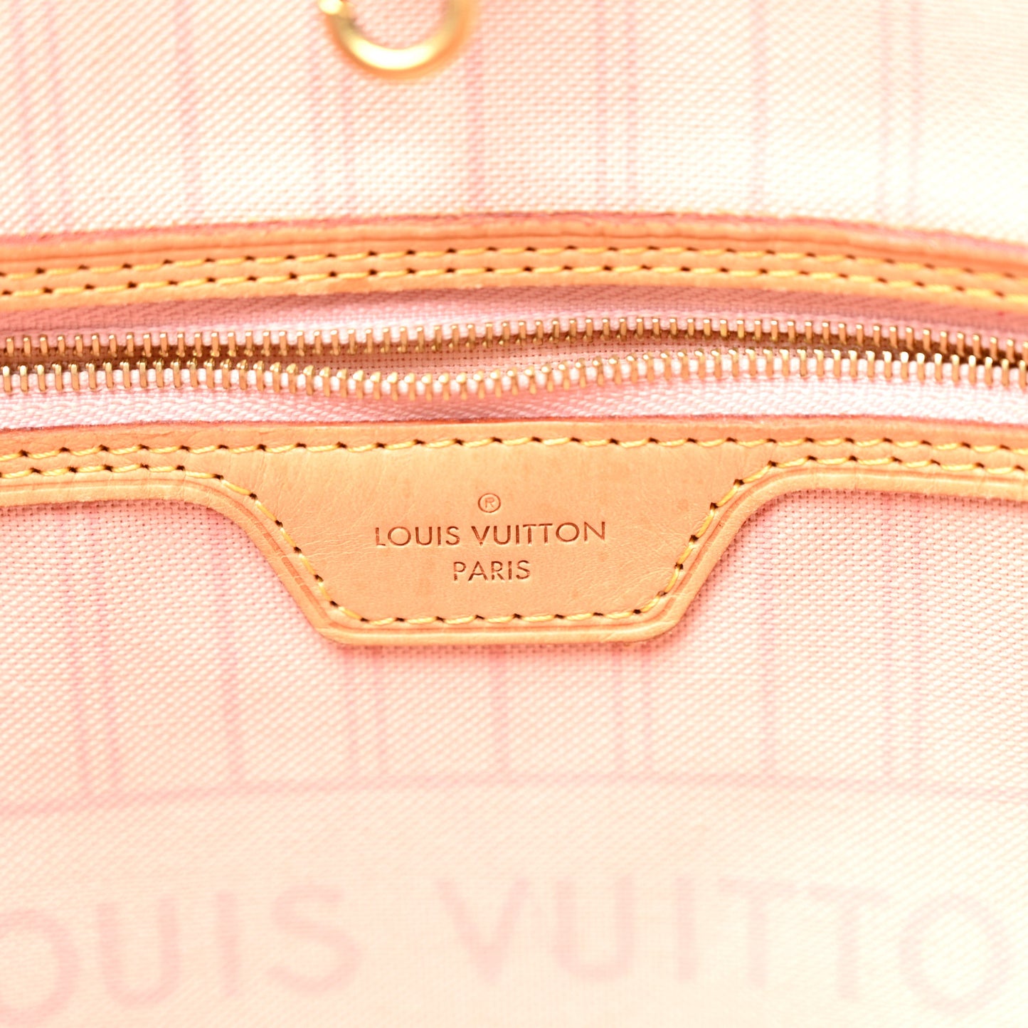 Damier Azur Neo Neverfull MM Rose Ballerine