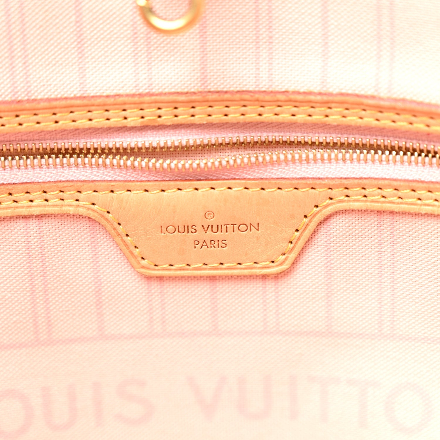 Louis Vuitton Damier Azur Neo Neverfull MM Rose Ballerine 6 of 11