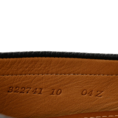 Gucci Road Calfskin Web Mens Horsebit Driver Loafers 10 Black 9 of 12
