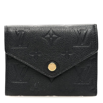 Louis Vuitton Empreinte Victorine Wallet Black 1 of 6