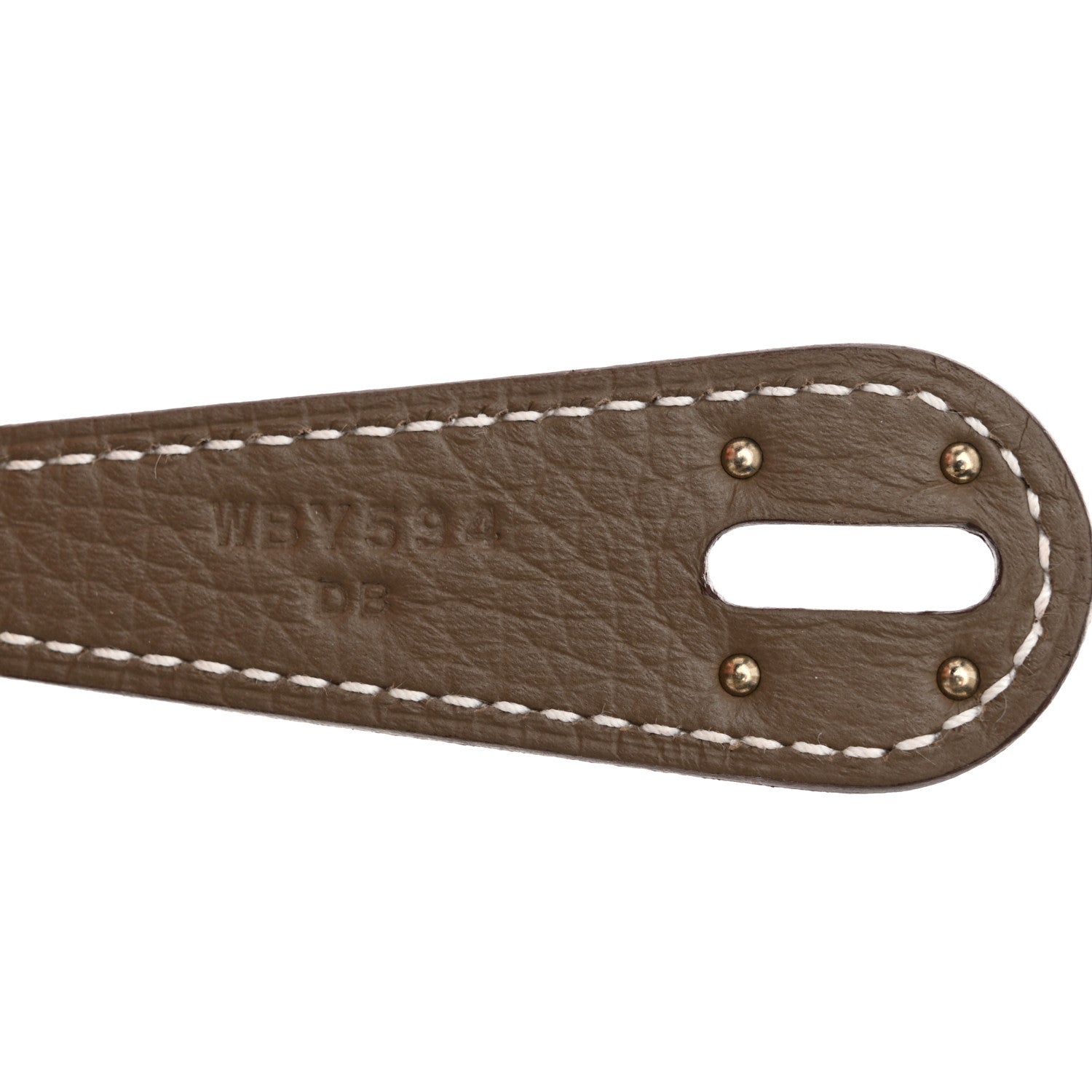 Hermes Taurillon Clemence Lindy 26 Etoupe 7 of 11