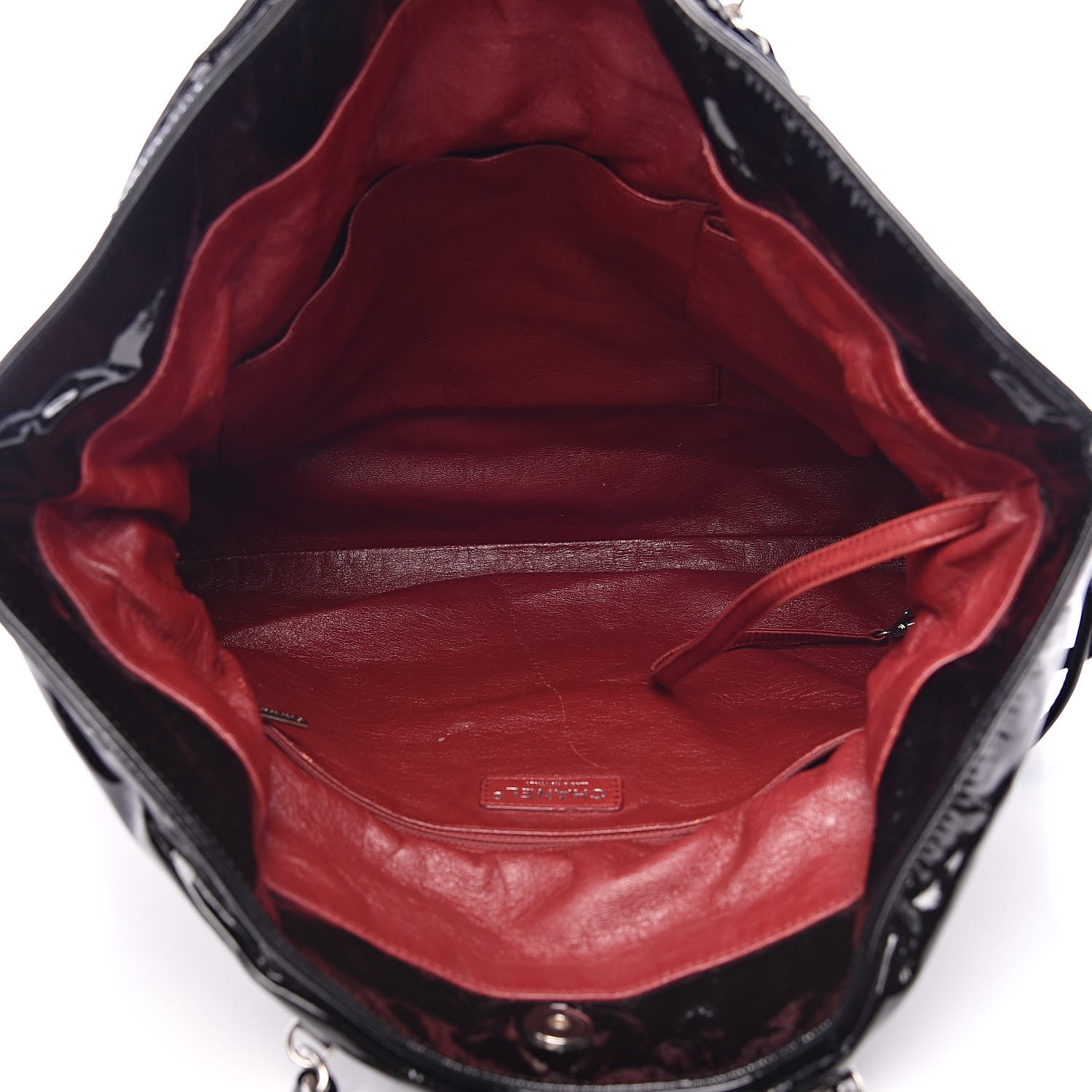 Chanel Patent Bonbons Shopper Tote Black 5 of 18