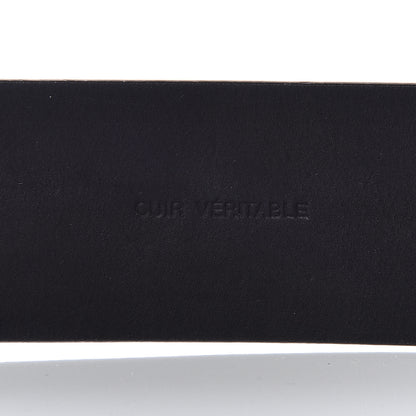 Chanel Calfskin Belt 80 32 Black 8 of 10
