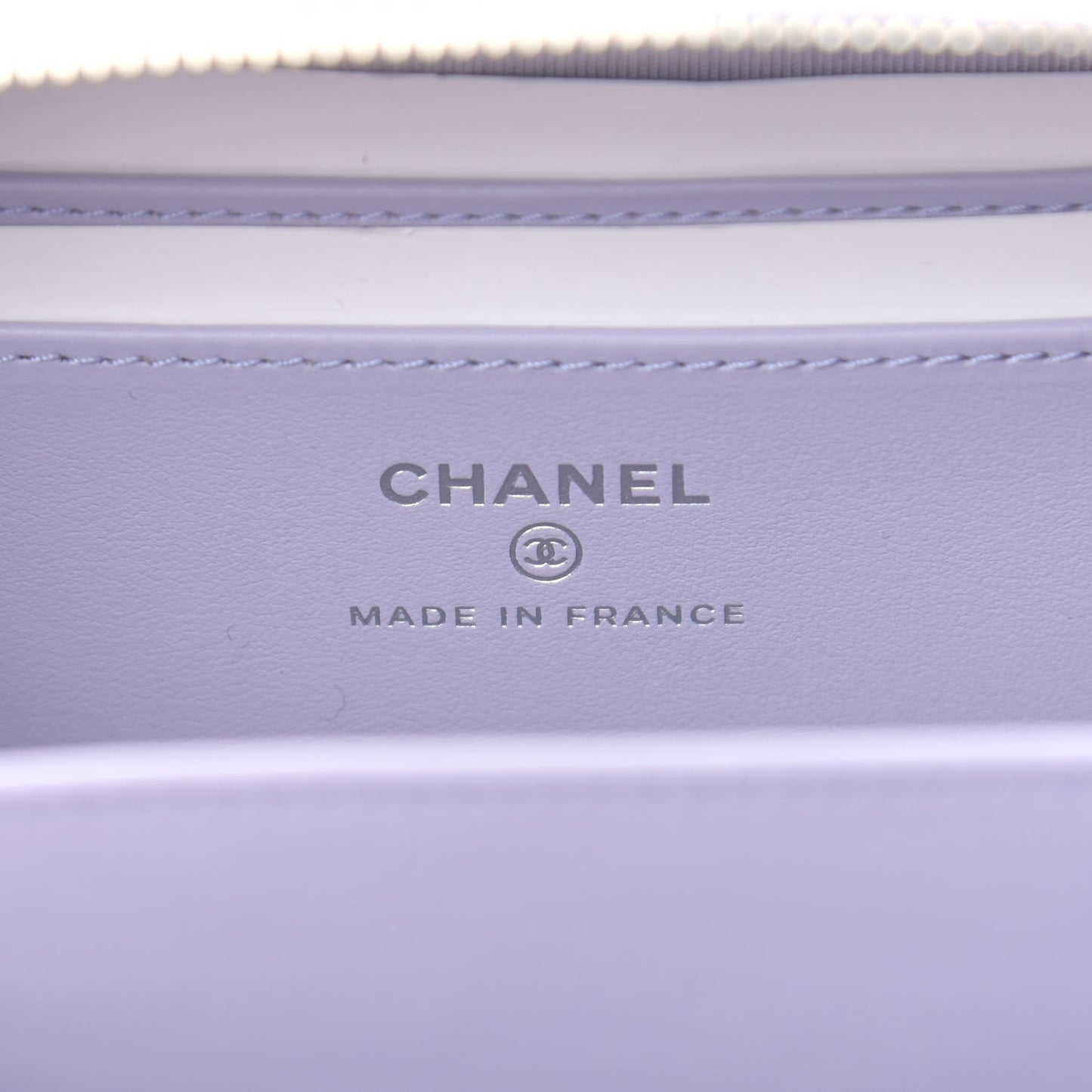 Caviar Quilted Camera Bag Light Purple