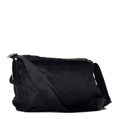 Prada Nylon Vela Messenger Bag Black 3 of 8