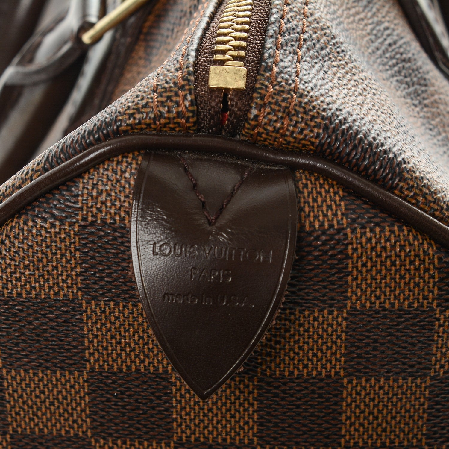 Louis Vuitton Damier Ebene Speedy 30 7 of 7