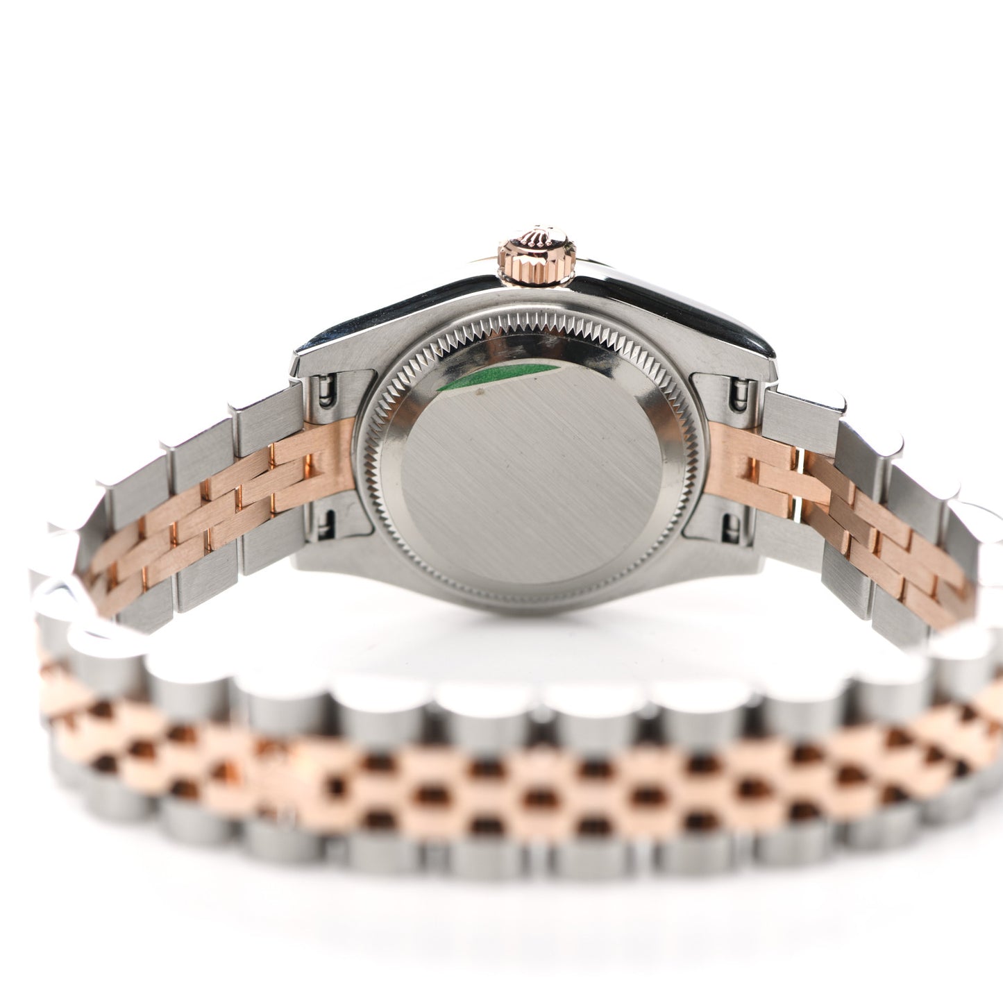 Stainless Steel 18K Everose Gold 26mm Oyster Perpetual Datejust Watch Pink Roman 179171