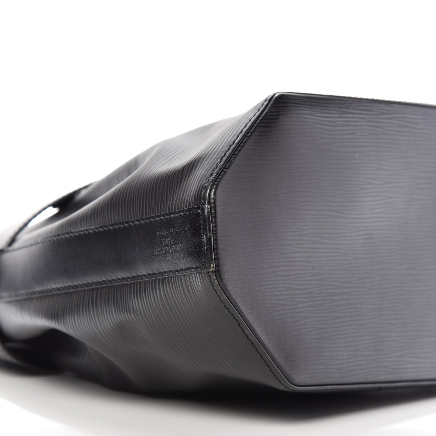 Louis Vuitton Epi Sac D'Epaule Black 6 of 9