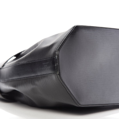 Louis Vuitton Epi Sac D'Epaule Black 6 of 9