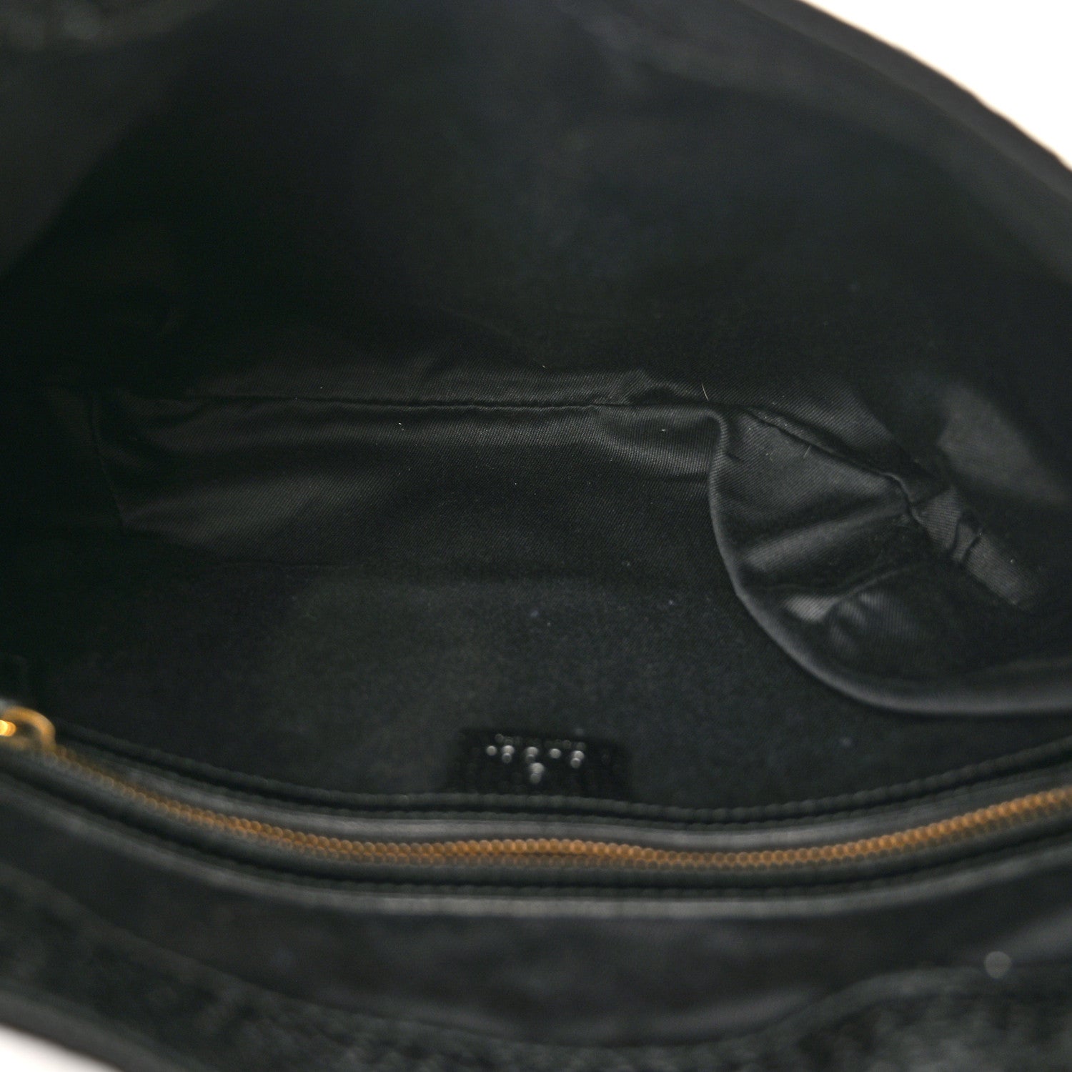 Gucci Monogram Piston Lock Jackie O Hobo Black 5 of 11