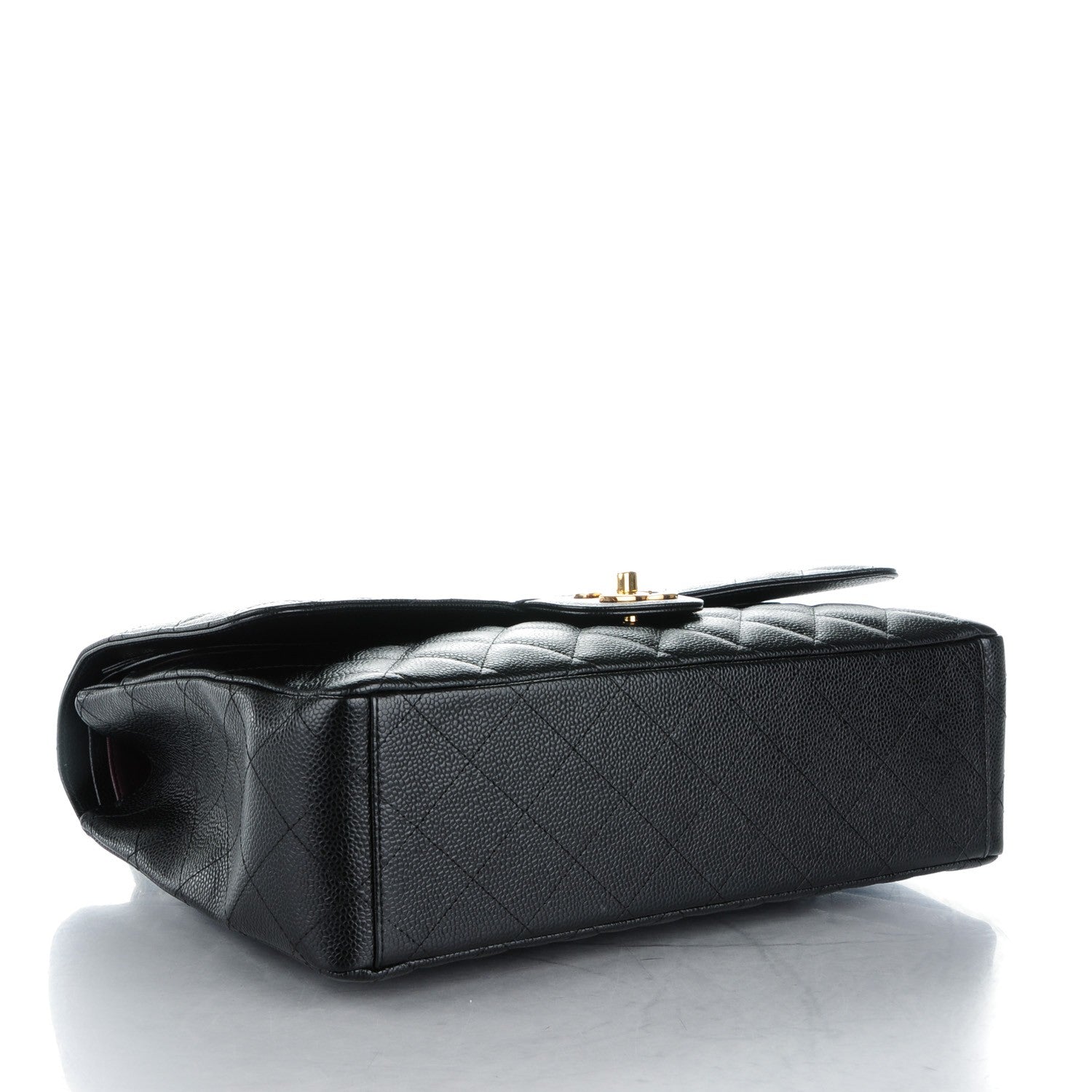 Chanel Caviar Quilted Maxi Double Flap Black 4 of 8