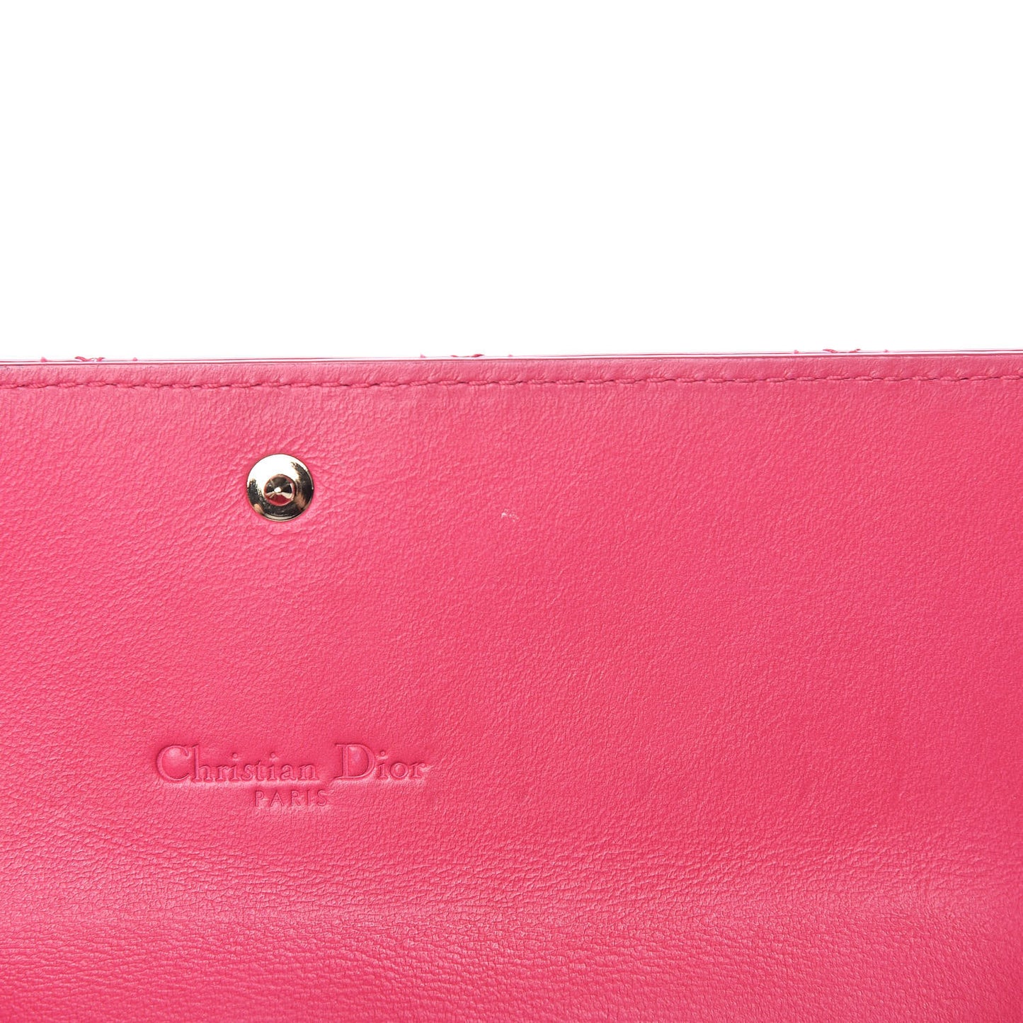 Patent Cannage Rendezvous Wallet Pink
