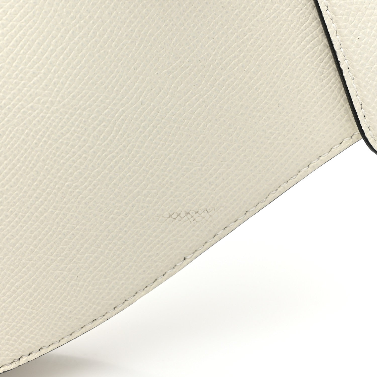 Christian Dior Grained Calfskin Saddle Bag With Strap Latte 10 of 13