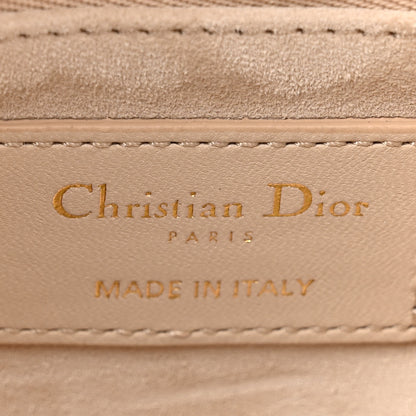 Christian Dior Lambskin Cannage Small My ABCDior Lady Dior Beige 6 of 10