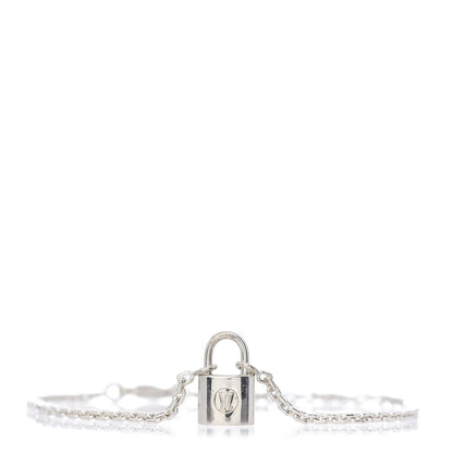 Louis Vuitton Sterling Silver Lockit Bracelet 4 of 6