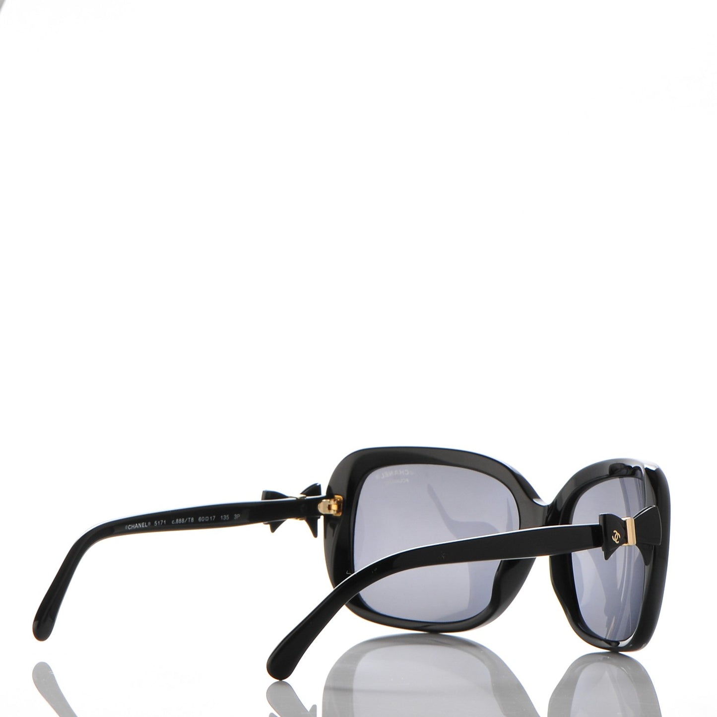 CC Bow Polarized Sunglasses 5171 Black