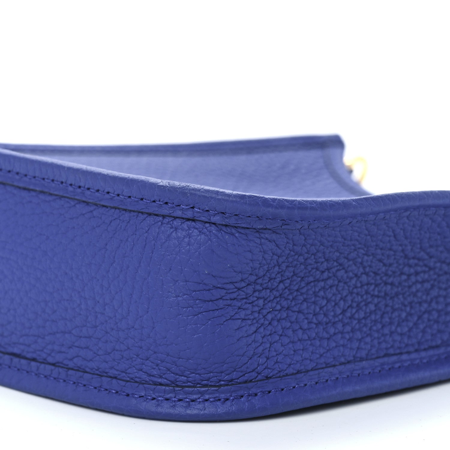 Hermes Taurillon Clemence Maxi Quadrille Evelyne TPM Royal Bleu Bleu Bill Biscuit Rouge H 10 of 10