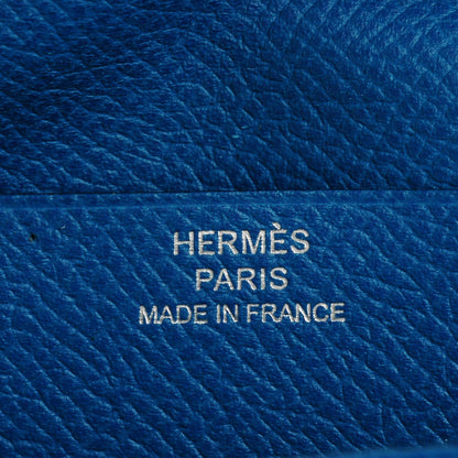 Hermes Epsom Bi Color Bearn Wallet Bleu Saphir Izmir 6 of 8