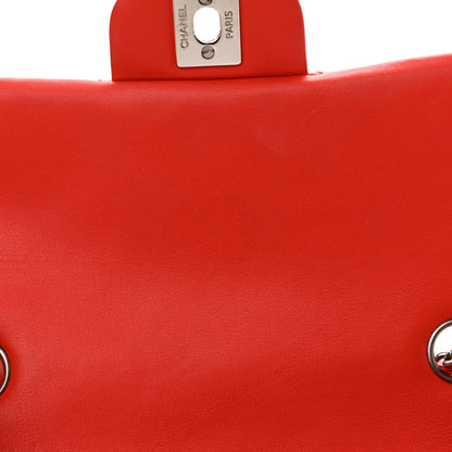 Chanel Patent Calfskin Quilted Mini Rectangular Flap Red 14 of 14