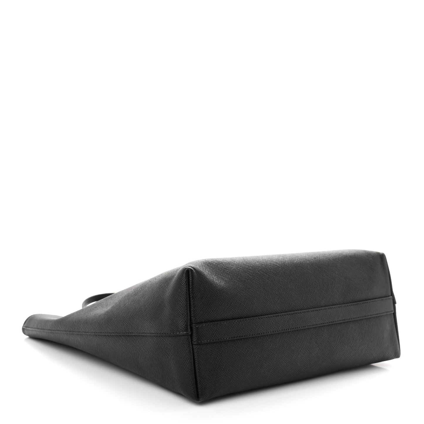 Saffiano Cuir Tote Black