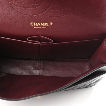 Chanel Caviar Quilted Jumbo Double Flap Black 5 of 11