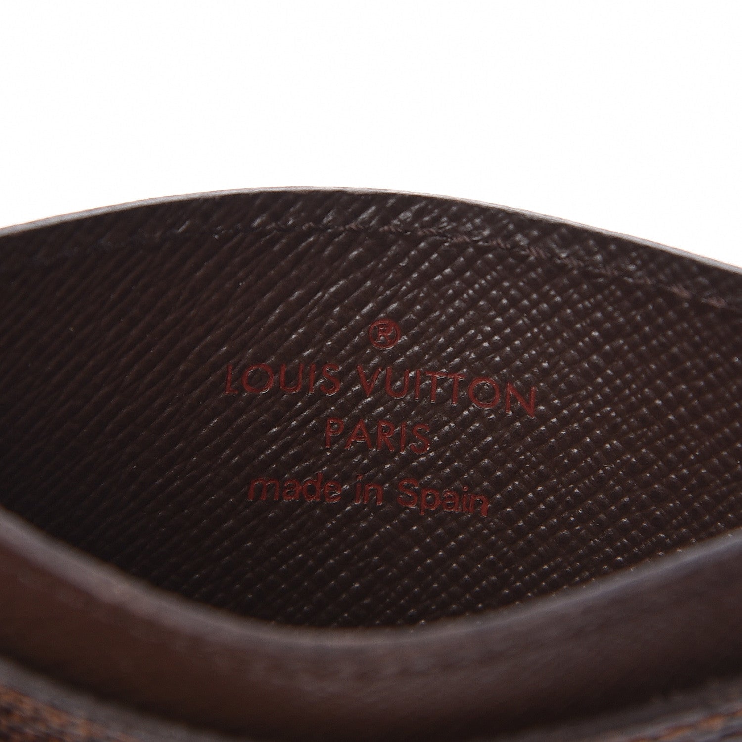 Louis Vuitton Damier Ebene Card Holder 6 of 6