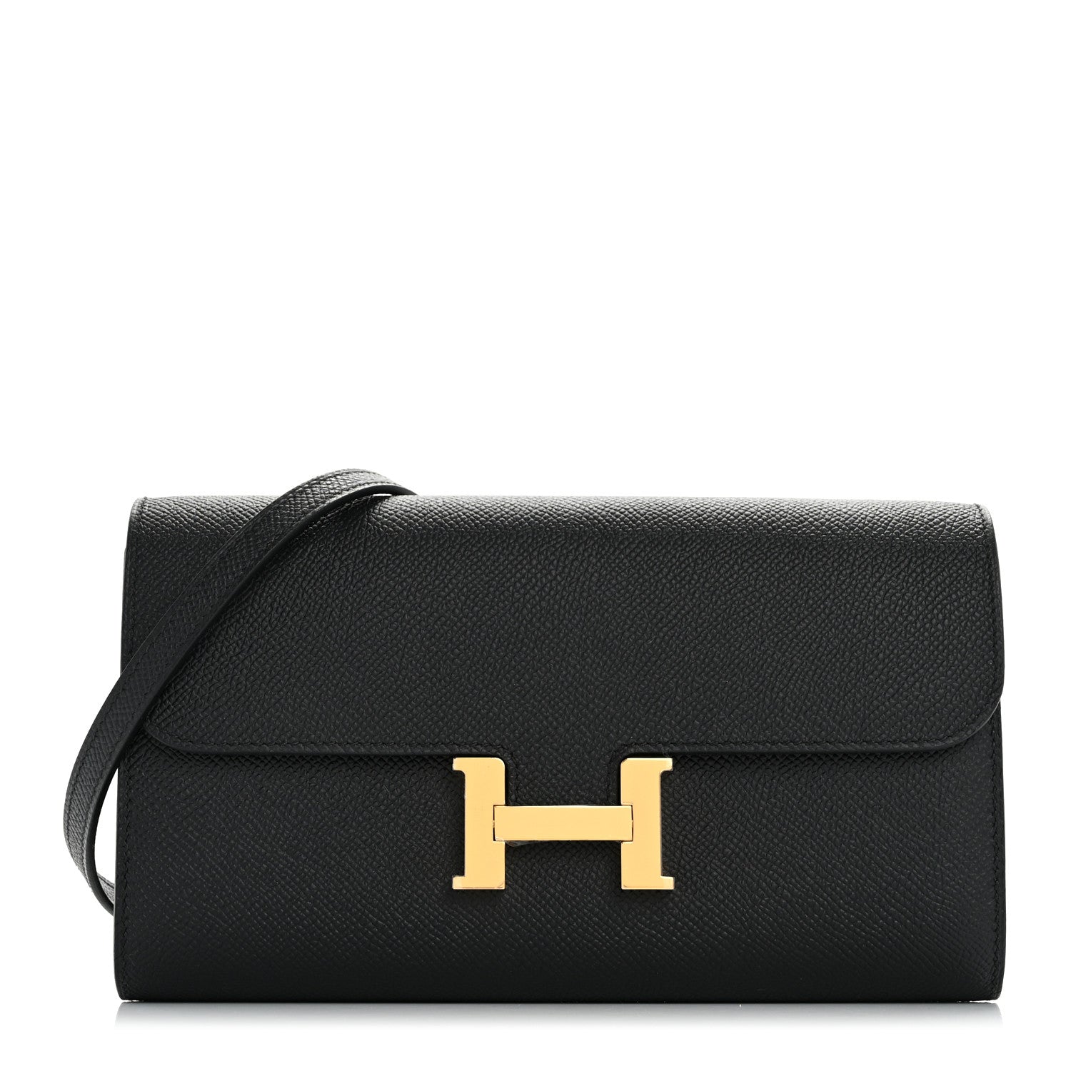 Hermes Epsom Constance Wallet To Go Black 1 of 11
