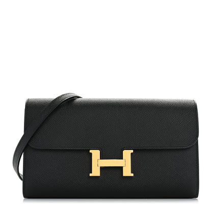 Hermes Epsom Constance Wallet To Go Black 1 of 11
