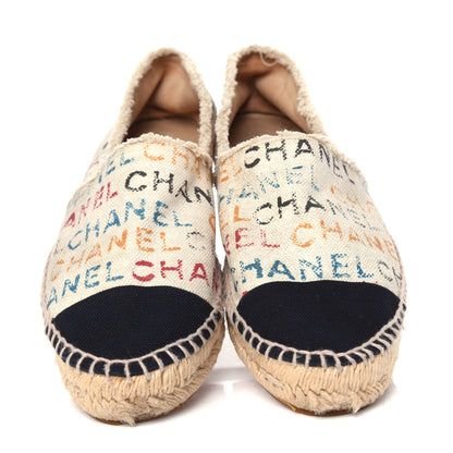 Chanel Toile Monogram Espadrilles 40 Multicolor 5 of 10