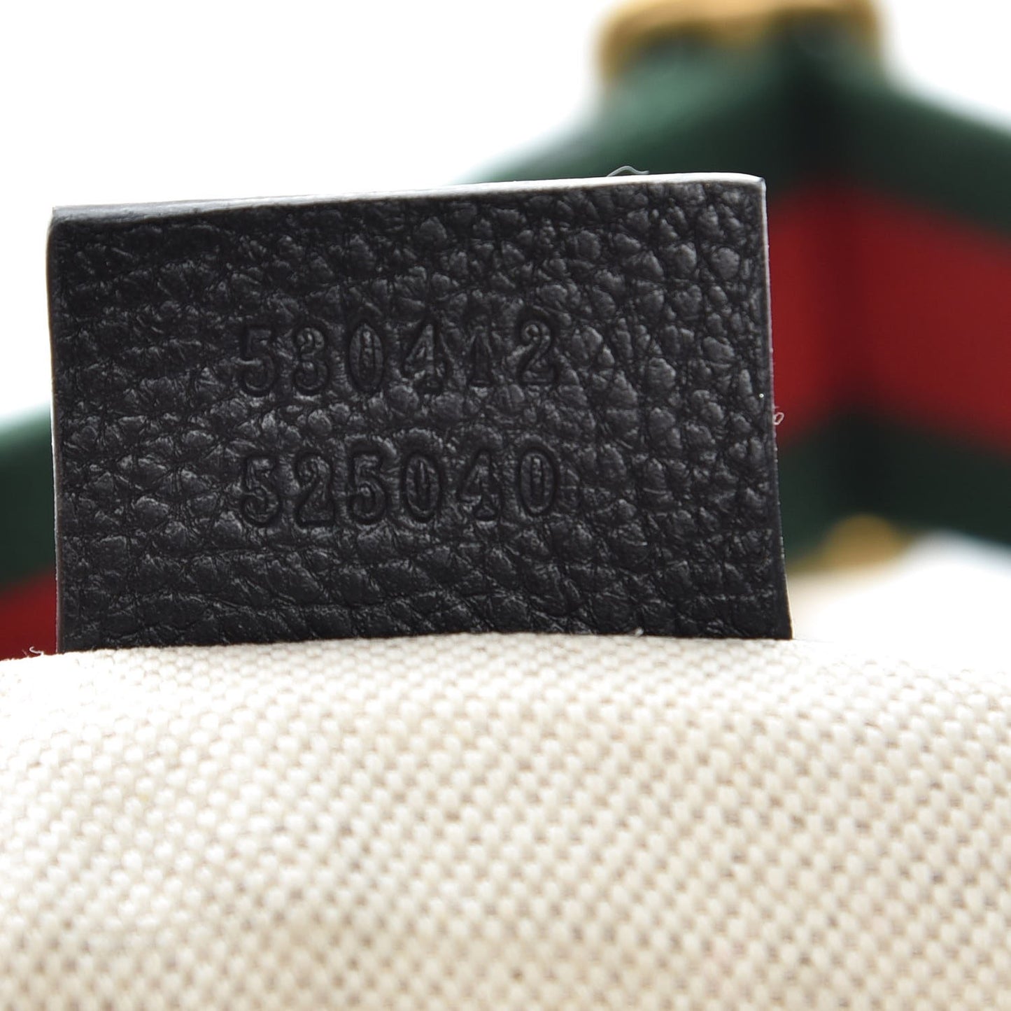 Grained Calfskin Logo Belt Bag Black