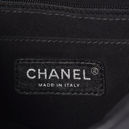 Chanel Calfskin Chevron Quilted Small Urban Spirit Backpack Black 6 of 9