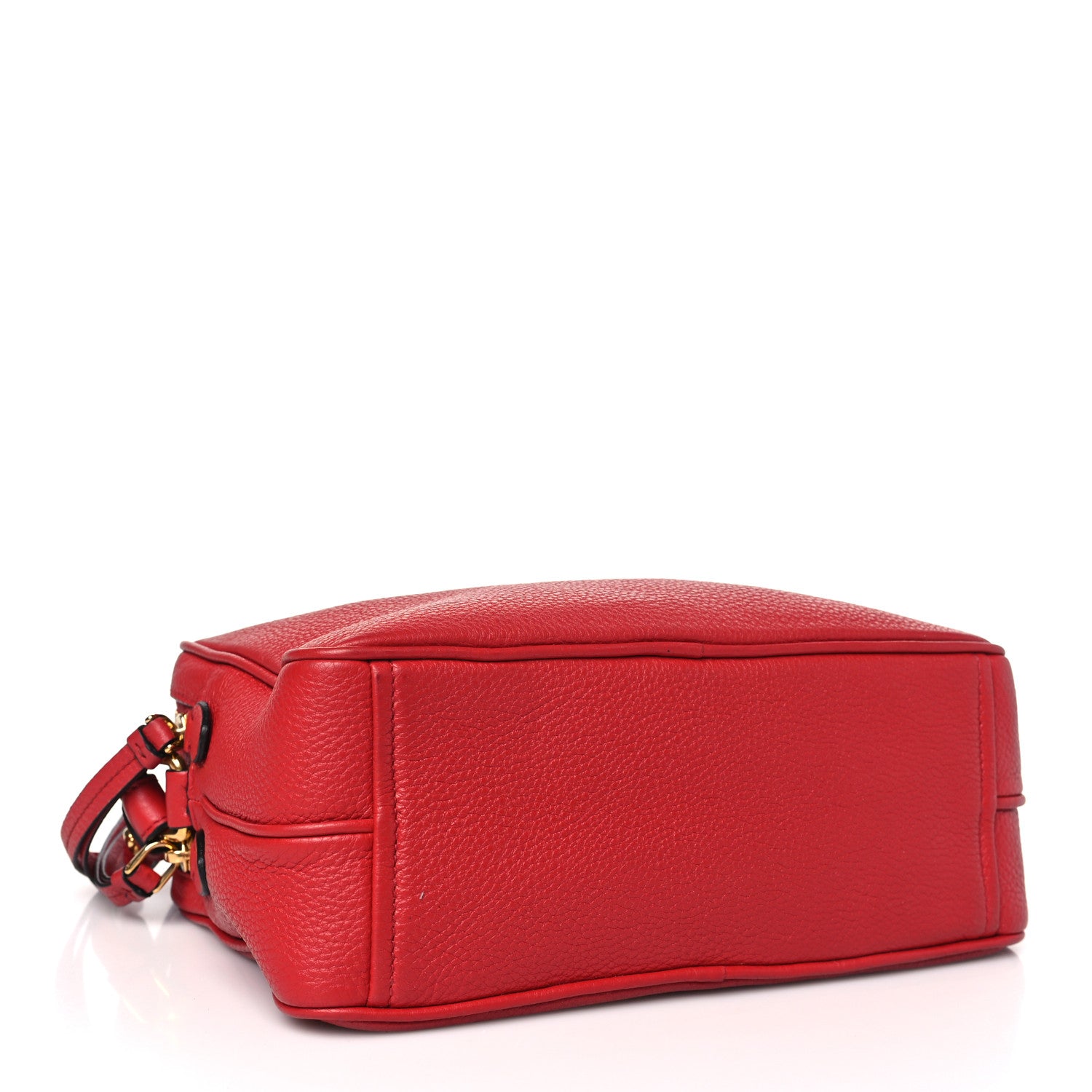 Prada Vitello Phenix Camera Bag Rosso 4 of 12