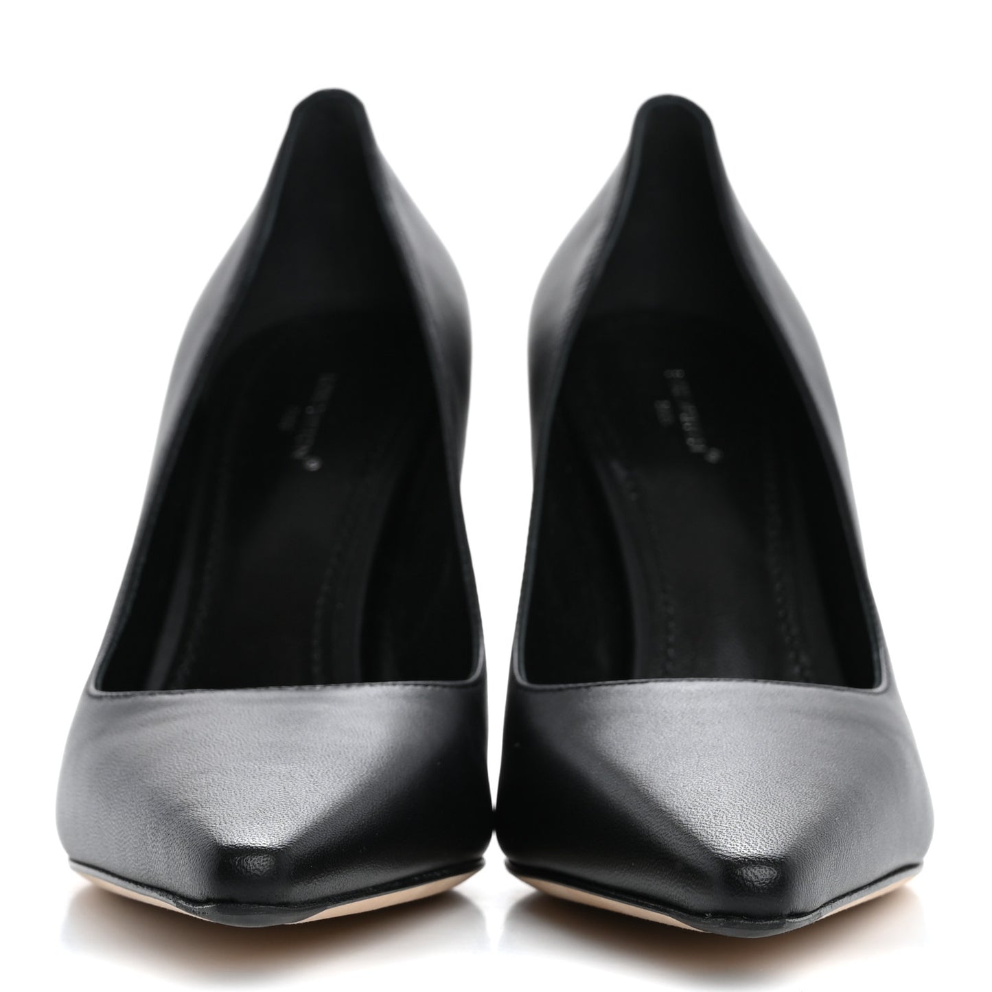 Lambskin Sparkle Pumps 38.5 Black