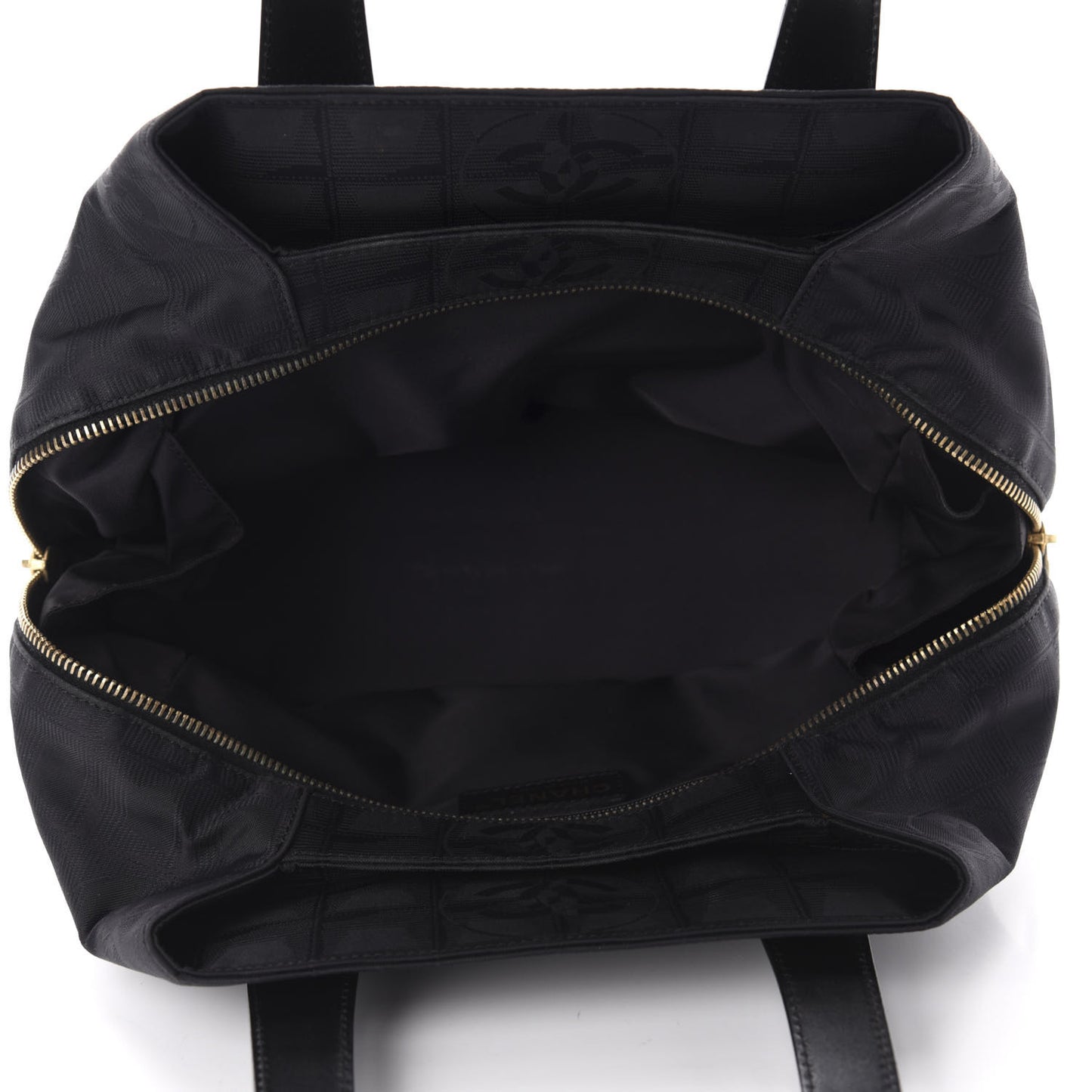 Nylon Travel Tote Black