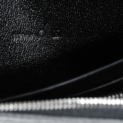 Hermes Shiny Alligator Azap Wallet Black 8 of 11