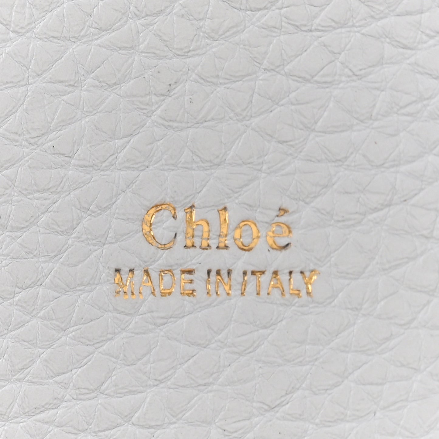 Grained Calfskin Small Aby Day Shoulder Bag Light Cloud