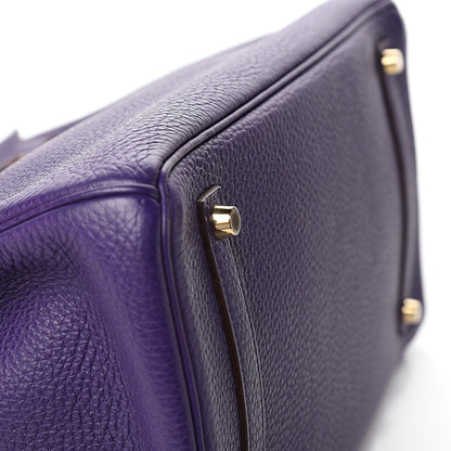 Hermes Togo Birkin 35 Iris 29 of 32