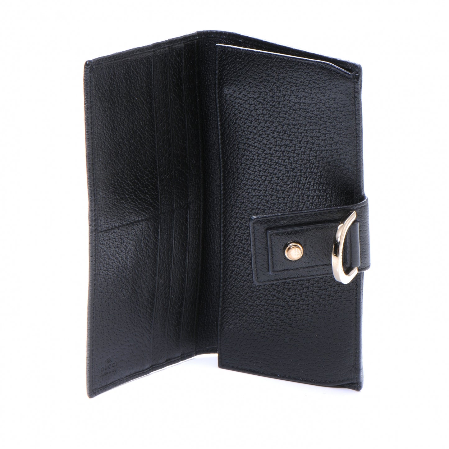 Monogram Canvas D Ring Wallet Black