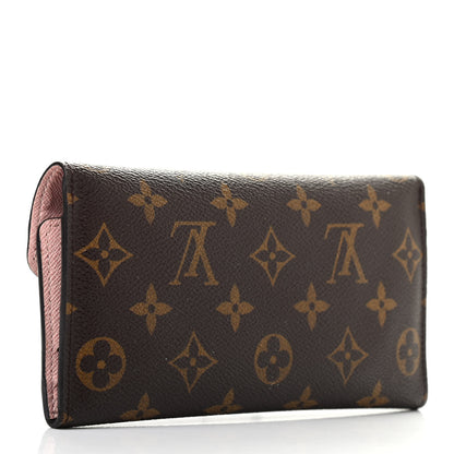 Louis Vuitton Monogram Josephine Wallet Rose Ballerine 4 of 12