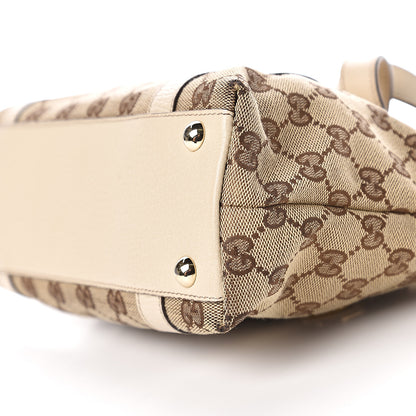 Gucci Monogram Small Abbey Tote Off White 10 of 11